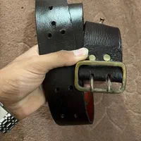 کمربند بختیاری افسری چرم|کیف، کفش، کمربند|اصفهان, باغ فدک|دیوار