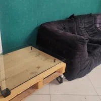 مبل با میز چرخدار|مبلمان خانگی و میز عسلی|تهران, دانشگاه شریف|دیوار