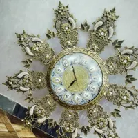 ساعت دیواری برنجی برنز