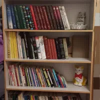 قفسه|کتابخانه، شلف، قفسه‌های دیواری|هشتگرد, فاز ۲ مهستان|دیوار