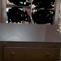 کمد و کتابخانه و‌دراور  تمام‌چوب