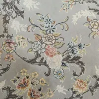 دوتخته فرش ۱۵۰۰ شانه تراکم ۴۵۰۰ گل برجسته|فرش|خرم‌آباد, |دیوار