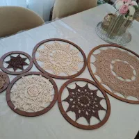 صنایع دستی ماندلا قلاب بافی