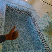 کاشیکاری استخر  سیمانکاری آببندی
