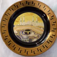 دکوری خانه خدا کعبه جنس طلا ۲۴ عیار
