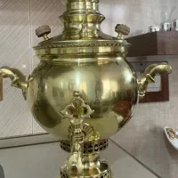 سماور برنز قدیمی ۲ مُهر