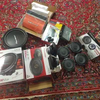 سیستم صوتی ماشین در حد نو و آکبند