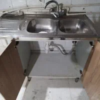 کابینت زیرسینک ازجنسPvsبه همراه شیر وسینک|مصالح و تجهیزات ساختمان|تهران, مینای جنوبی|دیوار