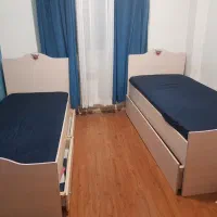 تخت نوجوان دخترانه در حد نو|تخت و سرویس خواب|تهران, امام زاده عبدالله|دیوار