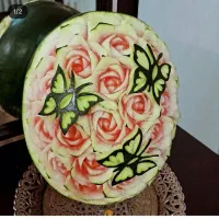 حکاکی و میوه ارایی|خدمات پذیرایی، مراسم|زنجان, |دیوار