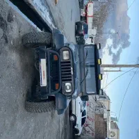 جیپ صحرا کالسکه مدل76