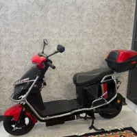 ۲ عدد موتور سیکلت برقی با باتری صفر و پلمپ|موتورسیکلت|شیراز, قصرالدشت|دیوار