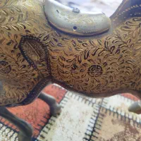 اسب برنز سیاه قلم 3میلیون پاش شکسته قابل تعمیر