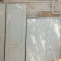 فروش کمد دیواری چوبی با درب دو لنگه و چهارچوب