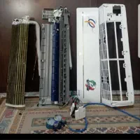 سرویس وتعمرکولراسپلیت و پنجره‌ای و نصب در محل