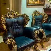 مبل ۹ نفره دو رو منبت میز و عسلی|مبلمان خانگی و میز عسلی|تهران, شهرآرا|دیوار