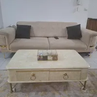 مبلمان 8 نفره تخت خواب شو|مبلمان خانگی و میز عسلی|پاکدشت, |دیوار