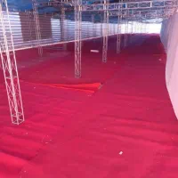 فروش موکت قرمز  کارکرده نمایشگاهی|موکت|ساوه, |دیوار