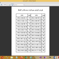 سریالی0683605-0683607-0683609نهصد دوازده