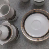 فنجان نعلبکی و قندان و شکرریز|ظروف سرو و پذیرایی|تهران, قلهک|دیوار