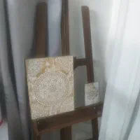 سه پایه چوبی نقاشی