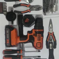 پک ابزار و دریل black and decker|ماشین‌آلات صنعتی|اسلام‌شهر, شهرک واوان|دیوار