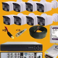 دوربین مداربسته/ضبط صدا+تصــویر/کنترل همه‌جانبه