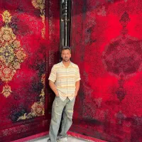 فرش قرمز خوشکل و خاص