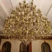 لوستر از شاخه ای ۸۰۰ت برنزی|لوستر و چراغ آویز|کرج, حصارک پایین|دیوار