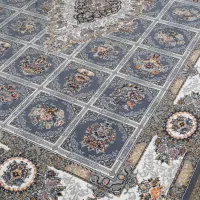 فرش زیر قیمتی سلطان زمرد چکی بدون بهره
