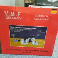 زودپز دوقلو وی ام اف ۴ و۶ لیتر دارای سبد بخار پز