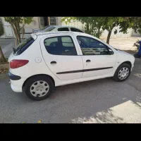 پژو 206مدل97 کم کار و تمیز