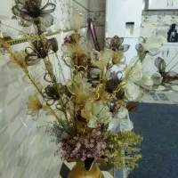 گل و گلدان و دوچرخه ثابت ورزشی|گل مصنوعی|کوهدشت, |دیوار