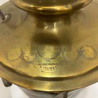 جام قدیمی و سماور روسی|کلکسیون اشیاء عتیقه|رشت, گلسار|دیوار