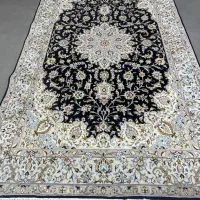 فرش دستباف (بساک)تک۶ متری تقدیسی کاشان کرک ابریشم|فرش|مشکین‌دشت, |دیوار