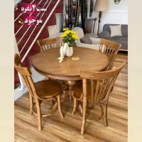 ناهار خوری گرد|میز و صندلی غذاخوری|رشت, چله خانه|دیوار