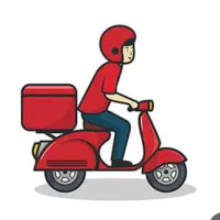 استخدام پیک با موتور یا ماشین در امداد خودرو