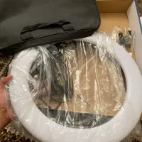 رینگ لایت jm488a به همراه سه پایه حرفه ای|دوربین عکاسی و فیلم‌برداری|میاندوآب, |دیوار