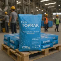 چسب پرسلان سفید کاشی وسرامیک سنگ توپراک