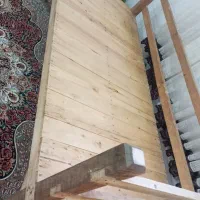 تخت چوبی|تخت و سرویس خواب|تنکمان, |دیوار