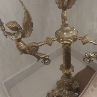 میز برنزو سماور وپارچ برنز|مبلمان خانگی و میز عسلی|ملایر, |دیوار