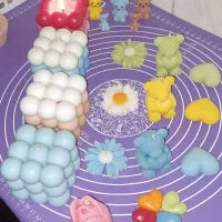 شمع های زیبا در هر رنگی که دوست داشته باشید