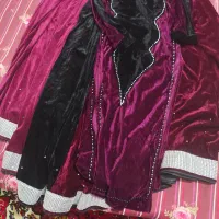 لباس محلی مخمل به شرط نو