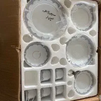 سرویس چینی طلاکوب ۱۲ نفره