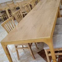 ۹ سری میز و صندلی ۶ نفره  در حد نو
