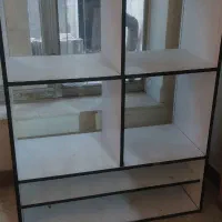 فروش دکور و پیشخوان و قفسه آهنی نصب دیواری