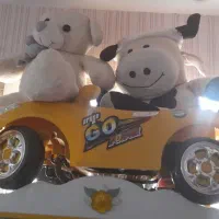 ماشین شارژی زرد