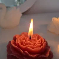 فروش شمع به طرح گل و قو