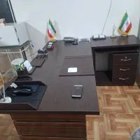 میزمدیریت با۳کشو نو|مبلمان اداری|کرج, شهرک رضوانیه|دیوار