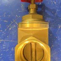 شیرفلکه برنجی ۴اینچ و شیر تکضرب ۴اینچ|مصالح و تجهیزات ساختمان|جم, |دیوار